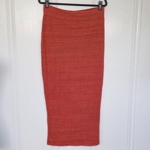 Bryn walker blood orange body on skirt